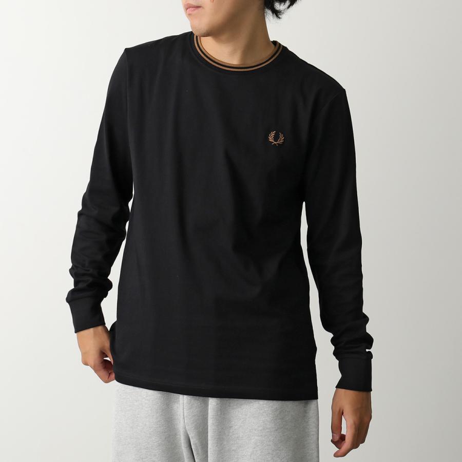 FRED PERRY ブラック 長袖 Tシャツ FRED PERRY（フレッドペリー） tシャツ 「別注」FRED PERRY