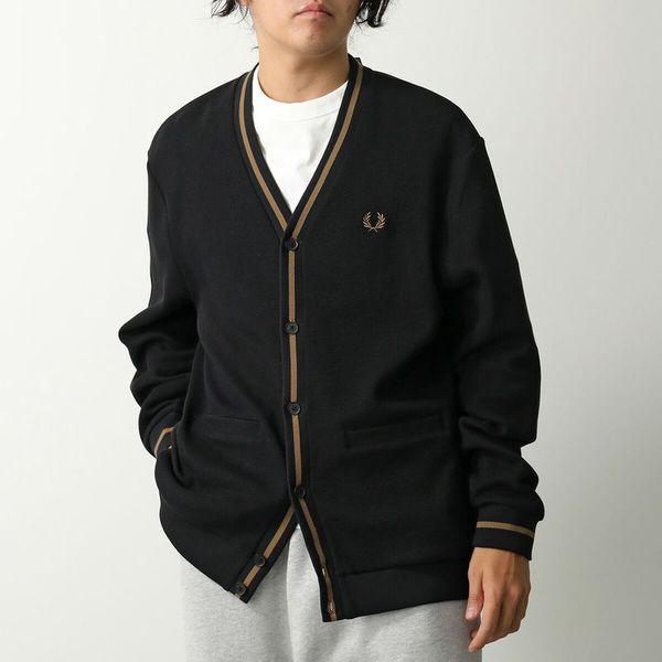 FRED PERRY（フレッドペリー） カーディガン Tipped Pique Texture