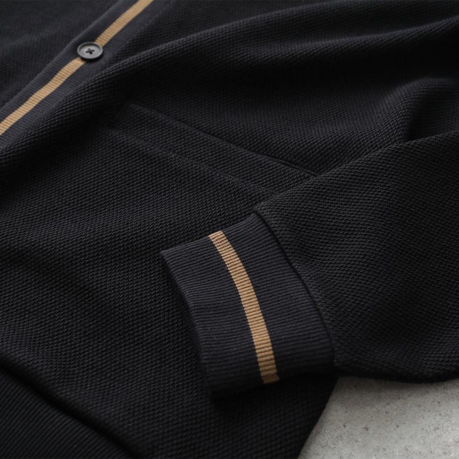 FRED PERRY（フレッドペリー） カーディガン Tipped Pique Texture