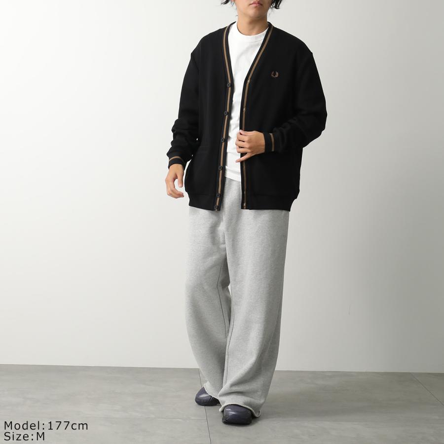 FRED PERRY フレッドペリー カーディガン Tipped Pique Texture