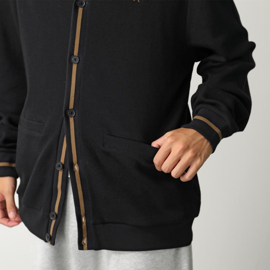 FRED PERRY（フレッドペリー） カーディガン Tipped Pique Texture