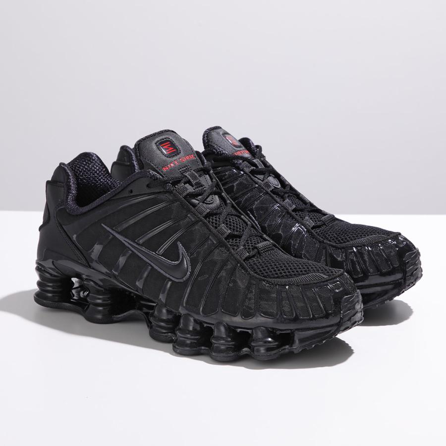 NIKE ナイキ スニーカー SHOX TL ショックス AR3566-002 レディース ローカット ロゴ シューズ 靴 BLACK-MTLC-HEMATITEの画像