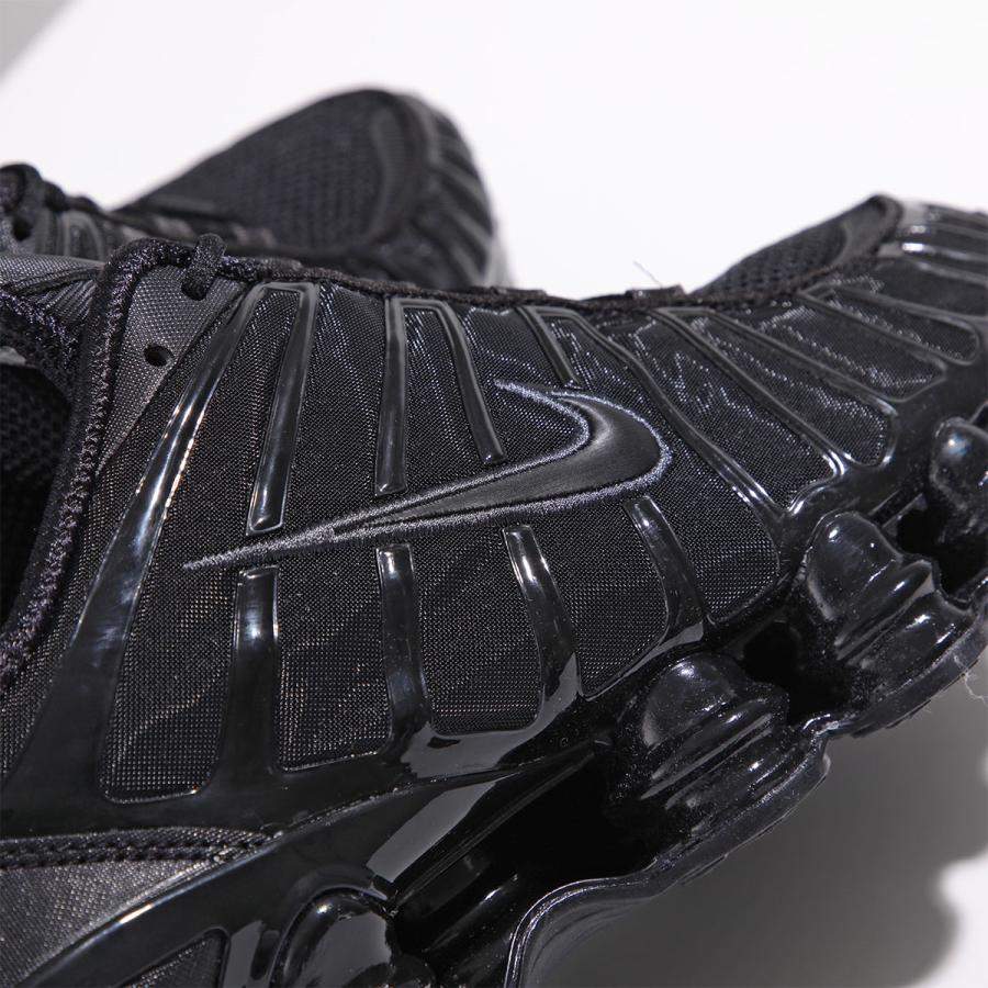 NIKE ナイキ スニーカー SHOX TL ショックス AR3566-002 レディース ローカット ロゴ シューズ 靴 BLACK-MTLC-HEMATITEの画像