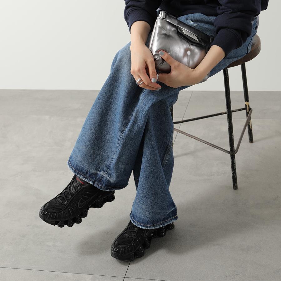 NIKE ナイキ スニーカー SHOX TL ショックス AR3566-002 レディース ローカット ロゴ シューズ 靴 BLACK-MTLC-HEMATITEの画像