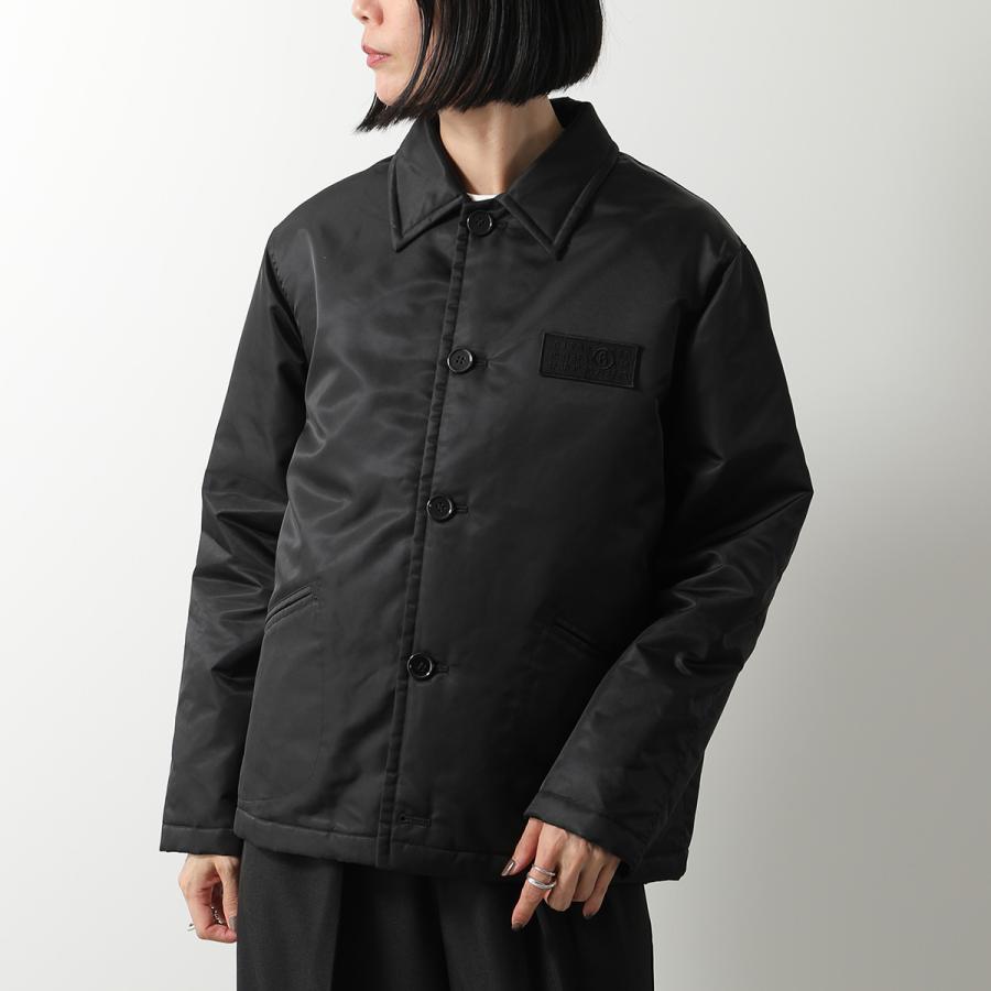 メゾン　マルジェラ 46ブラック STEREOTYPE コーチジャケット メゾン マルジェラ 46ブラック STEREOTYPE コーチジャケット