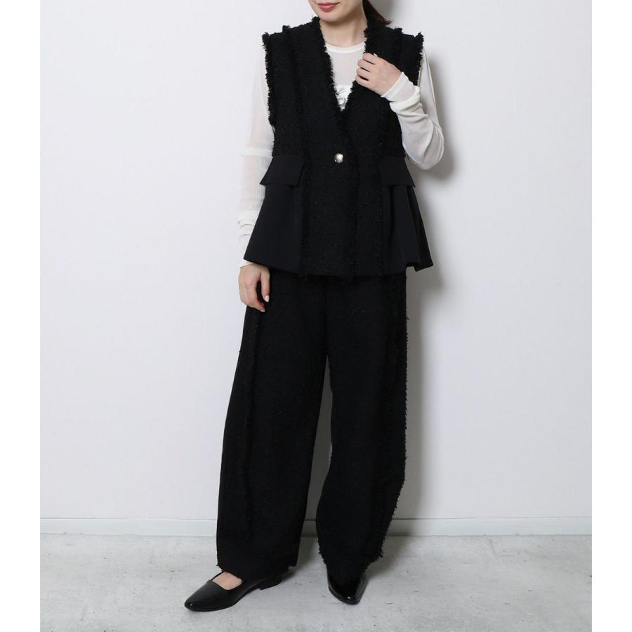 Re.Verofonna（ヴェロフォンナ） ベスト 5259201 レディース ツイード