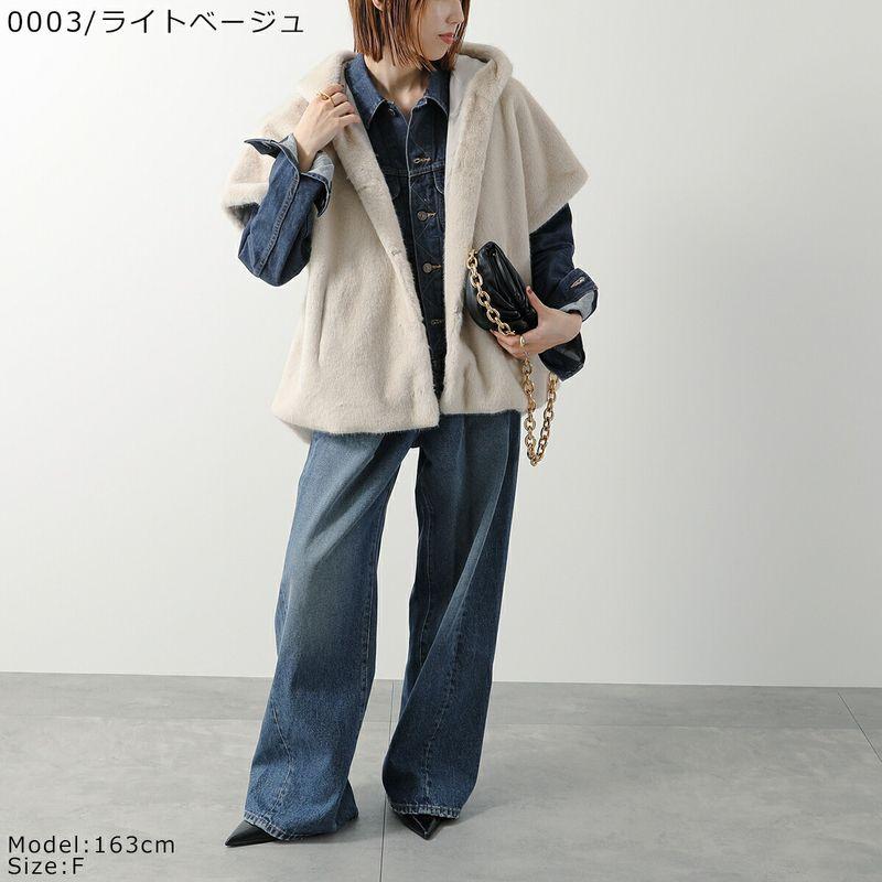 MONiLE モニーレ ファーベスト 040237 レディース フェイクファー