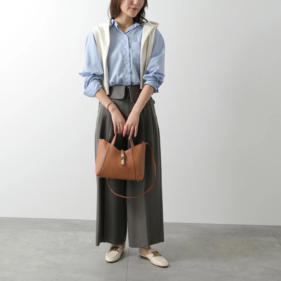 【極美品】FURLA ハンドバッグ 大容量 テッサ グレー ゴールド金具 保管品 FURLA（フルラ） ハンドバッグ GOCCIA S ゴッチャ WB01789 BX3353