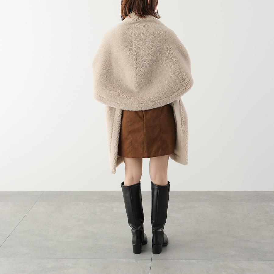 【Musee別注】QTUME クチューム ケープ 24516 レディース テディライク ボア×スウェード リバーシブル ベスト レイヤード ストール ジャケット カラー5色 | ブランド登録なし | 22