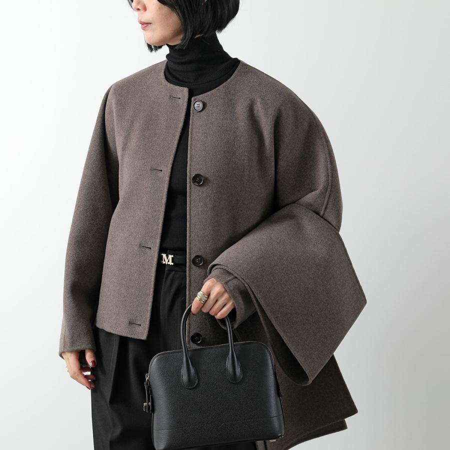 【美品 21年SS 】マックスマーラ ノーカラー セットアップ 1B 洗える S MAXMARA（エスマックスマーラ） エス マックスマーラ ジャケット