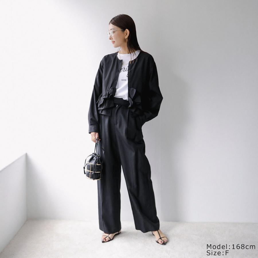 HERENCIA（ヘレンチア） ブラウス Ruffle Short Blouse H425302