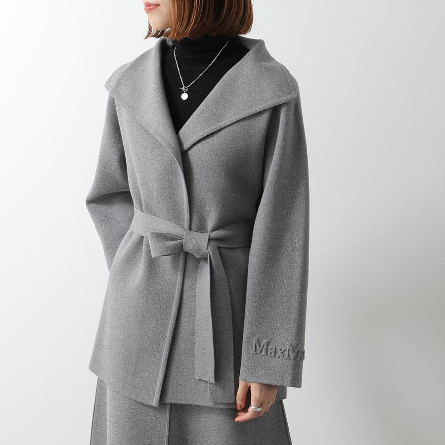 Max mara フード リボン ベルト ウール カシミヤ ガウン コート Max mara フード リボン ベルト ウール カシミヤ ガウン コート
