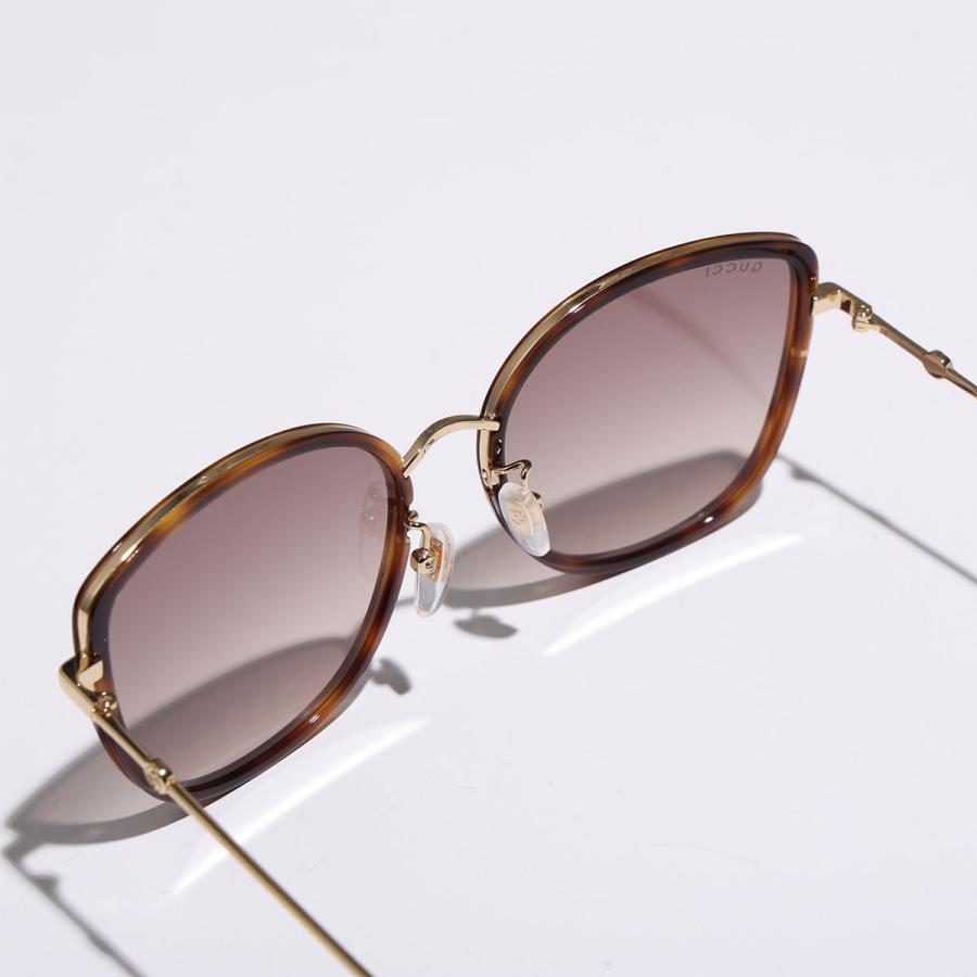 GUCCI（グッチ） サングラス GG0606SK レディース バタフライ型 セル
