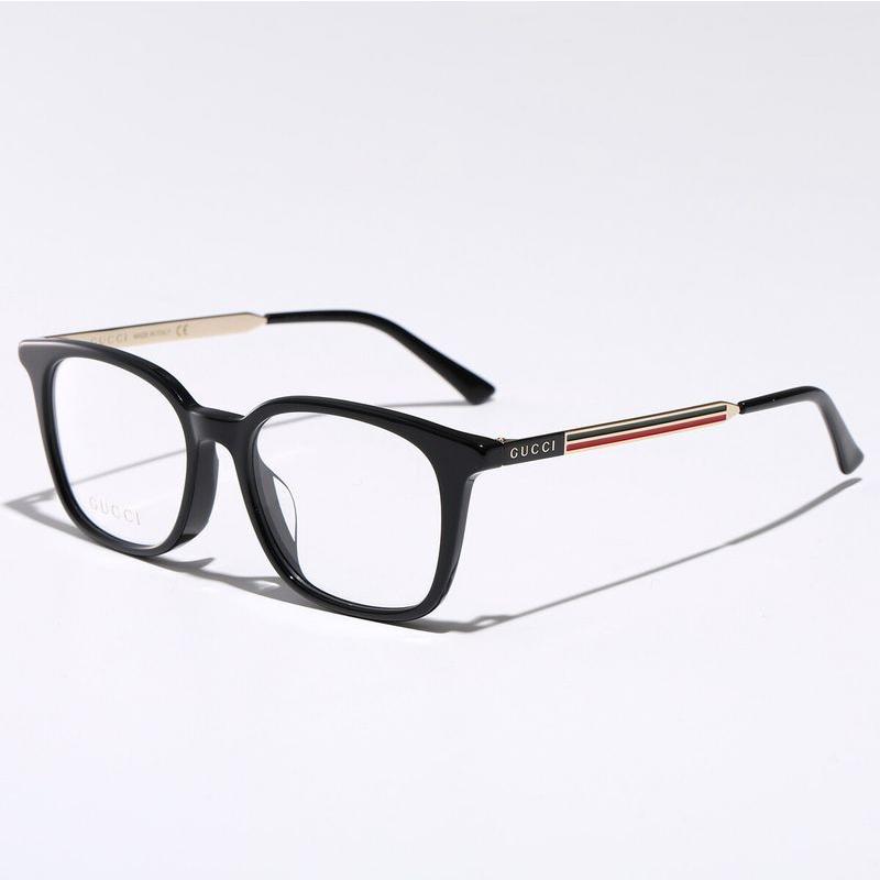 GUCCI（グッチ） メガネ GG0831OA メンズ ウェリントン型 セルフレーム
