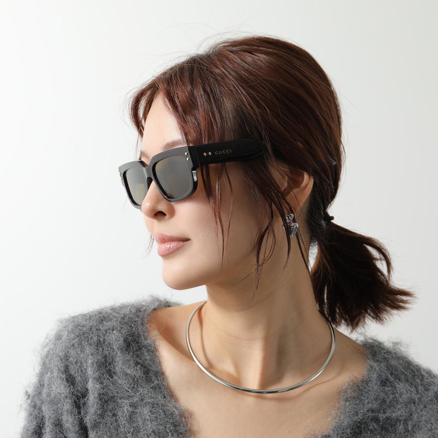 GUCCI（グッチ） サングラス GG1218S レディース スクエア型 セル