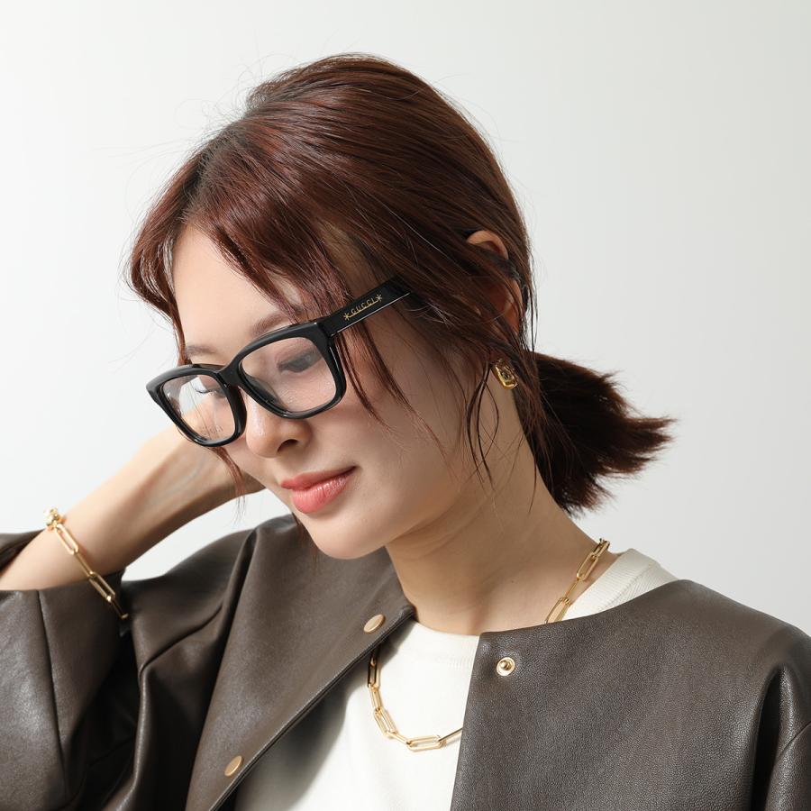 GUCCI（グッチ） メガネ GG1177OA メンズ ウェリントン型 ロゴ セル