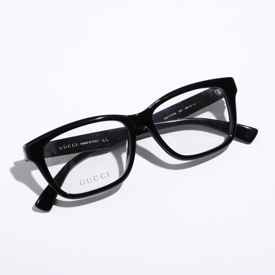 GUCCI（グッチ） メガネ GG1177OA メンズ ウェリントン型 ロゴ セル