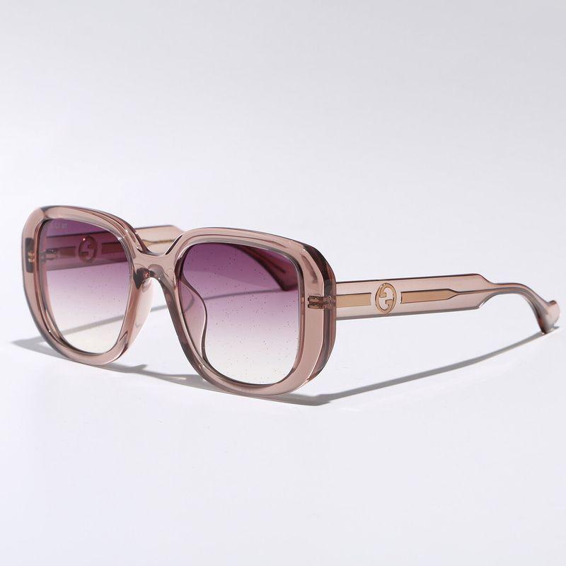 GUCCI サングラス セルフレーム ロゴ 130 53 15 クリアグレー GUCCI サングラス セルフレーム ロゴ 130 53 15 クリアグレー 【公式通販】