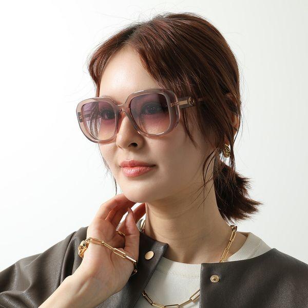 GUCCI（グッチ） サングラス GG1557SK レディース バタフライ型 クリア
