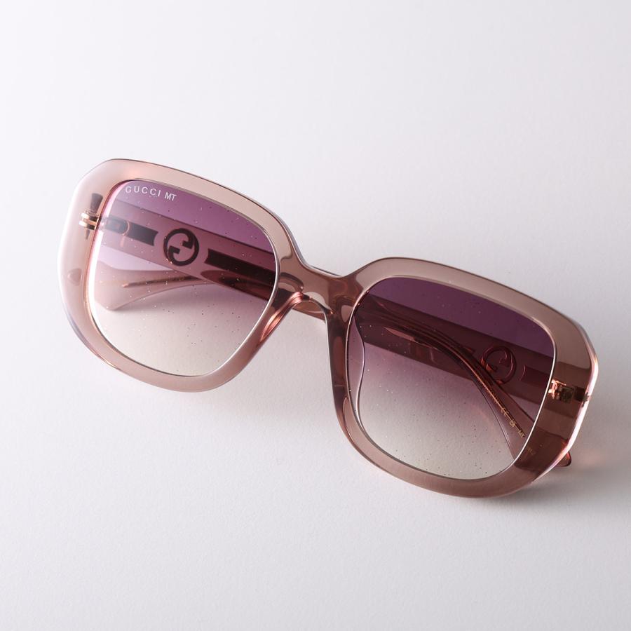 GUCCI（グッチ） サングラス GG1557SK レディース バタフライ型 クリア