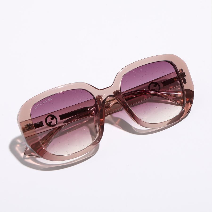 GUCCI（グッチ） サングラス GG1557SK レディース バタフライ型 クリア