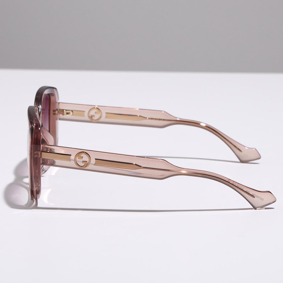 GUCCI（グッチ） サングラス GG1557SK レディース バタフライ型 クリア