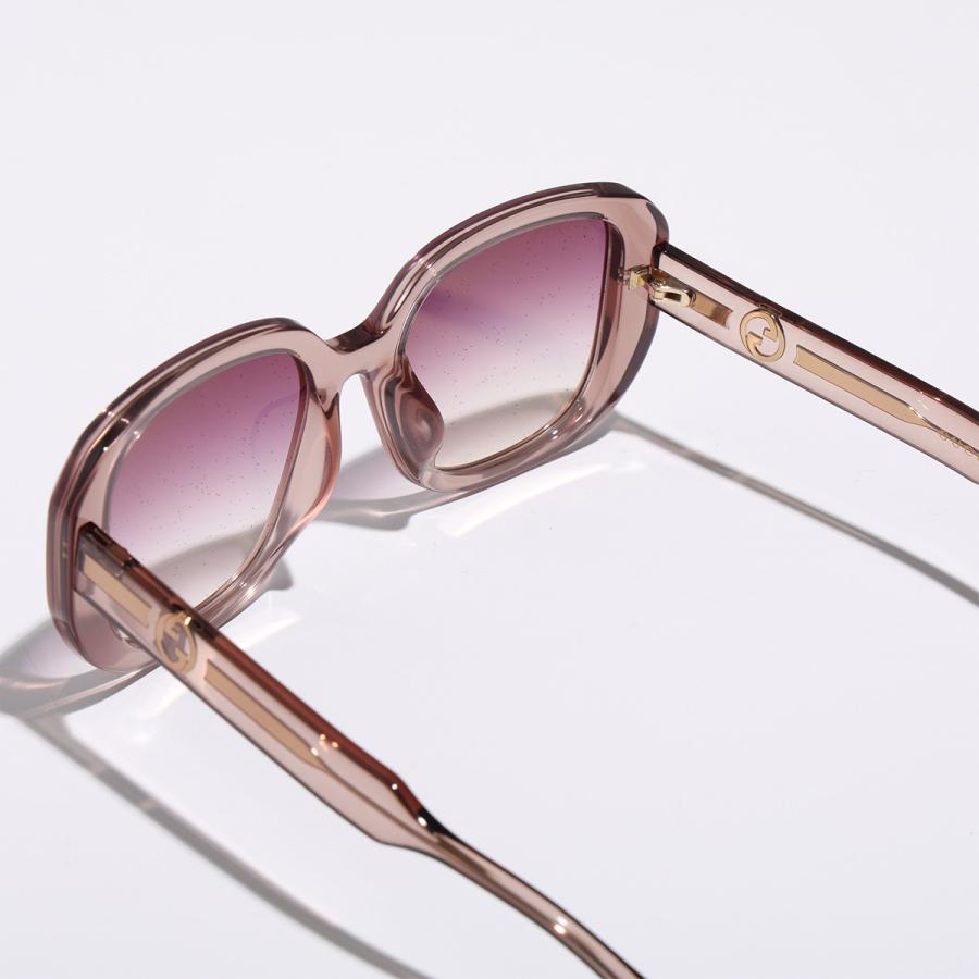 GUCCI（グッチ） サングラス GG1557SK レディース バタフライ型 クリア