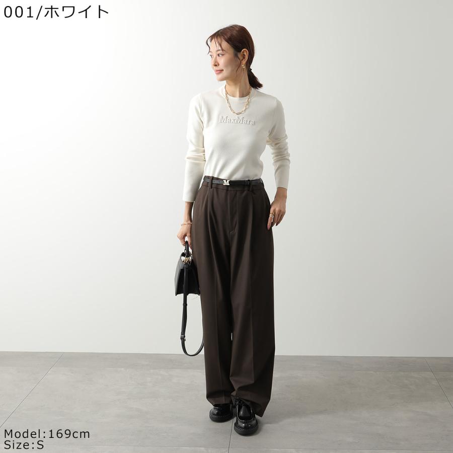 Max Mara マックスマーラ ニット セーター L ブラック 黒 高級 上品 Max Mara MAX MARA マックスマーラ ニット TICINO ティチーノ