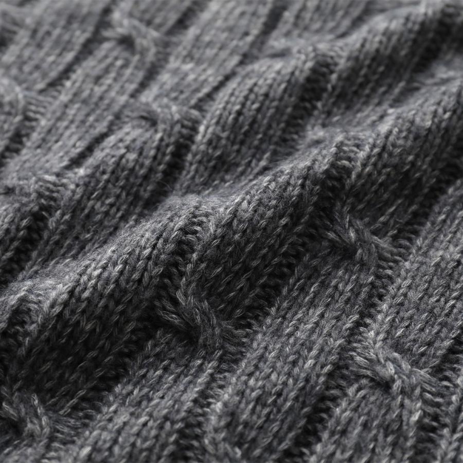 エスマックスマーラ　カシミヤ　ウール ケーブルニットワンピース　紺色 Max mara カシミヤウールワンピース Max Mara MAX MARA マックスマーラ