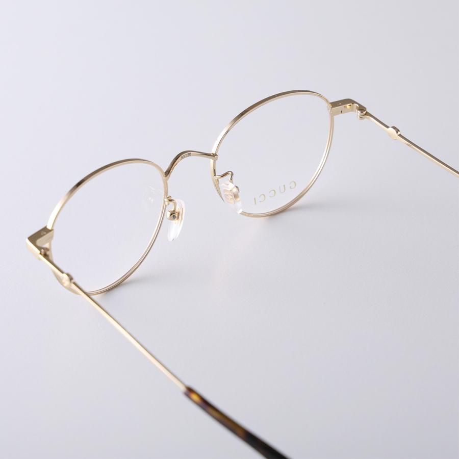 GUCCI（グッチ） メガネ GG0607OK メンズ ボストン型 メタルフレーム
