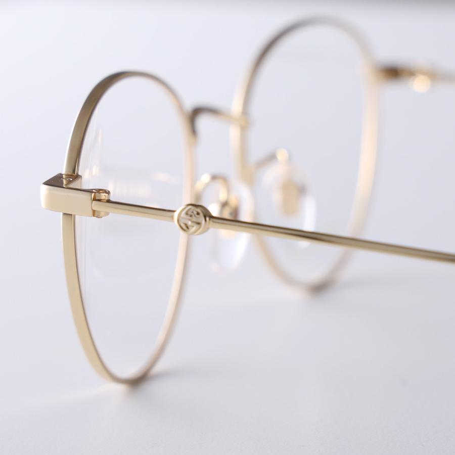 GUCCI（グッチ） メガネ GG0607OK メンズ ボストン型 メタルフレーム
