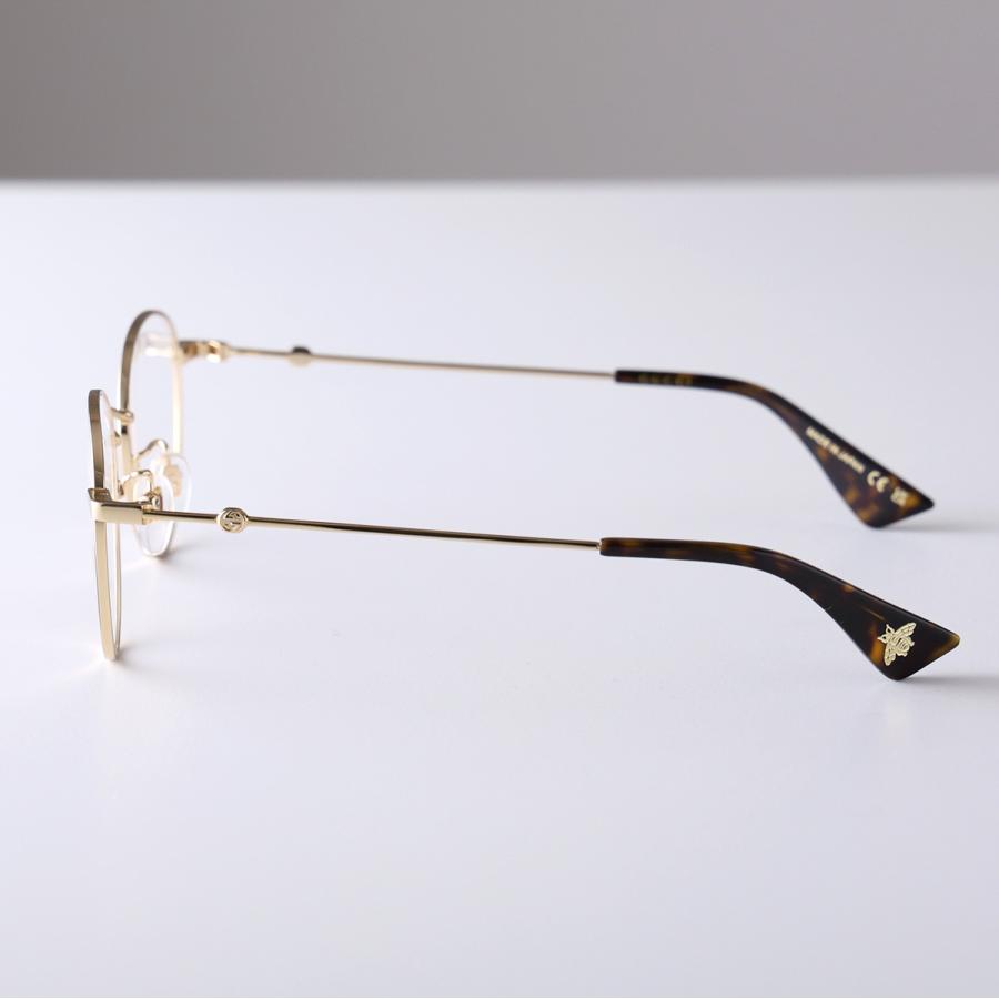 GUCCI（グッチ） メガネ GG0607OK メンズ ボストン型 メタルフレーム