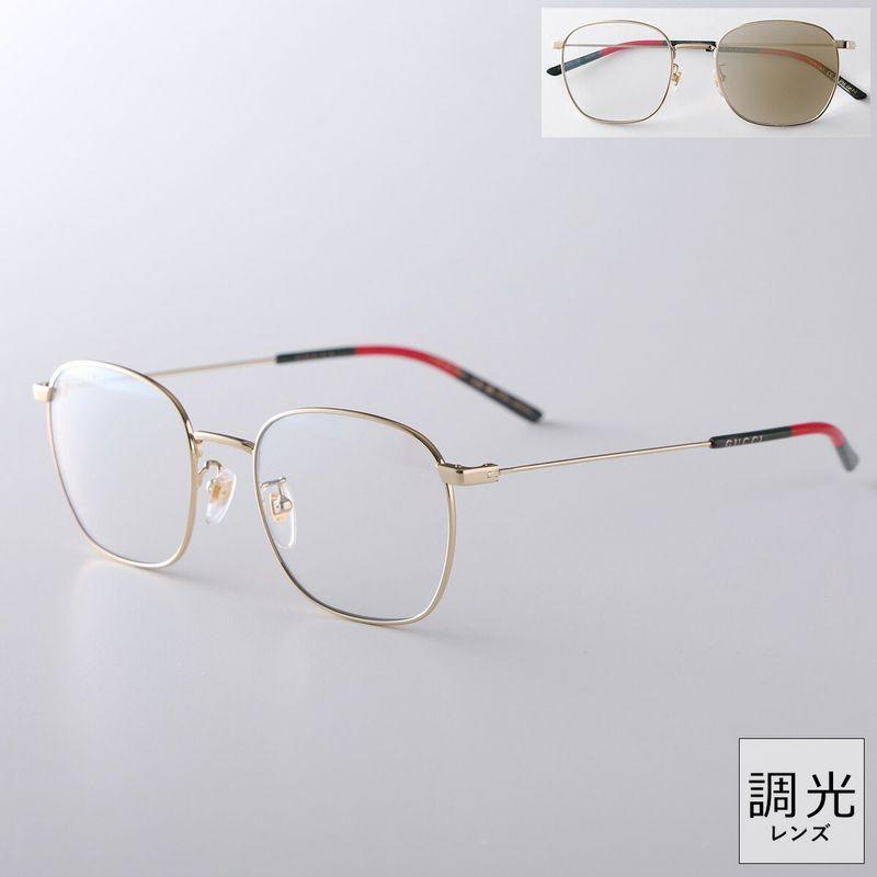 GUCCI（グッチ） サングラス GG0681S メンズ ウェリントン型 調光