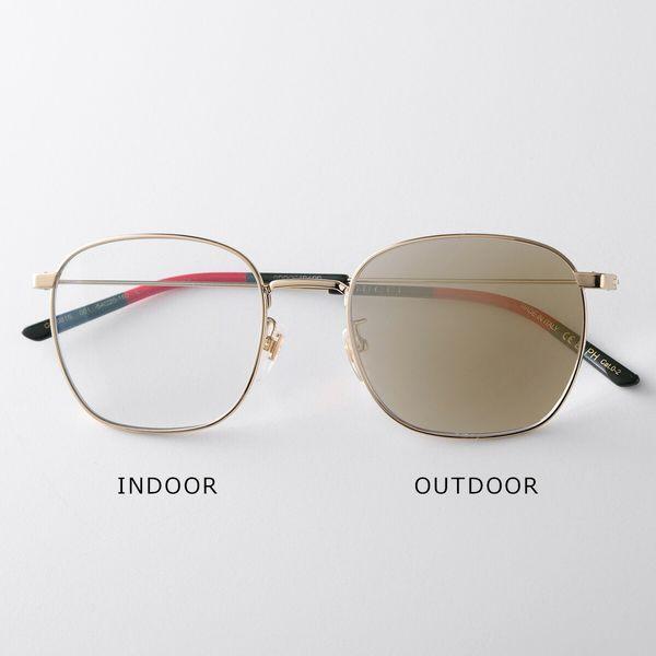 GUCCI（グッチ） サングラス GG0681S メンズ ウェリントン型 調光