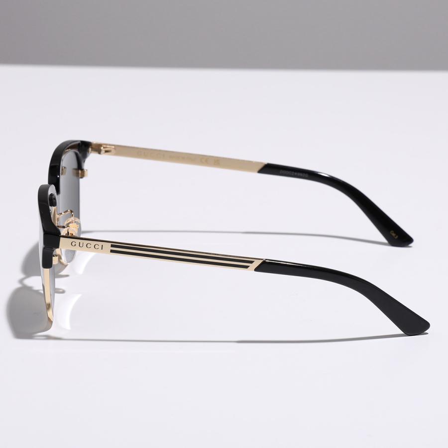 GUCCI（グッチ） サングラス GG0697S メンズ サーモントブロー型 セル