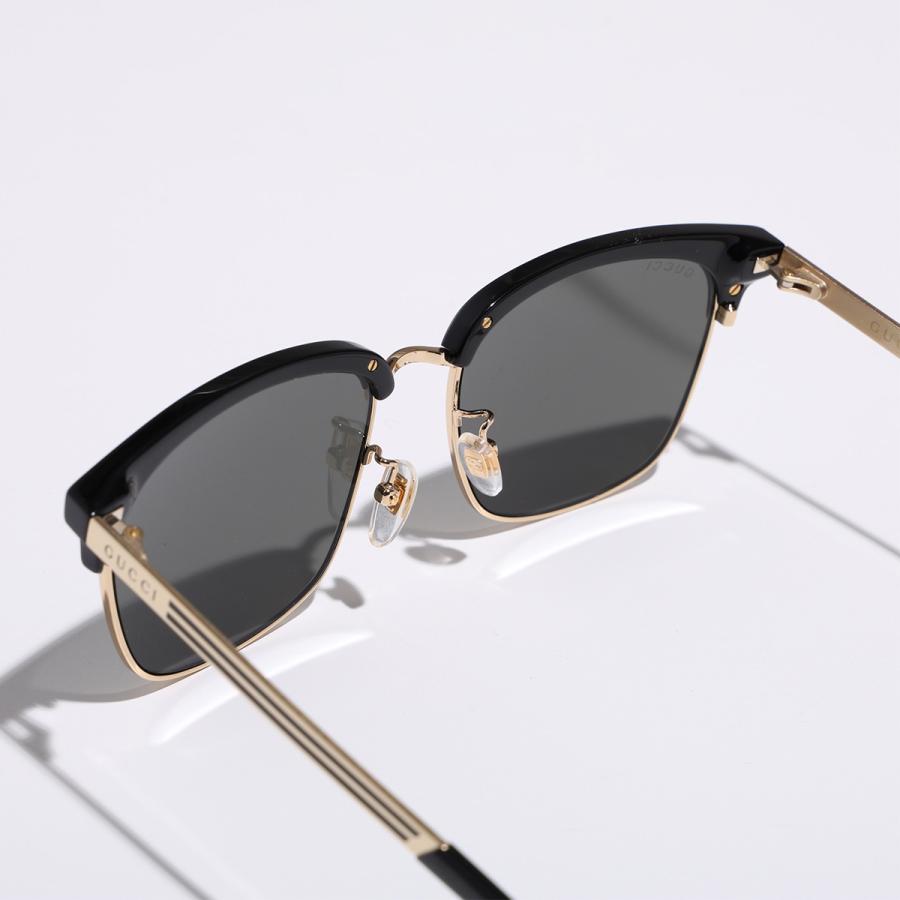 GUCCI（グッチ） サングラス GG0697S メンズ サーモントブロー型 セル