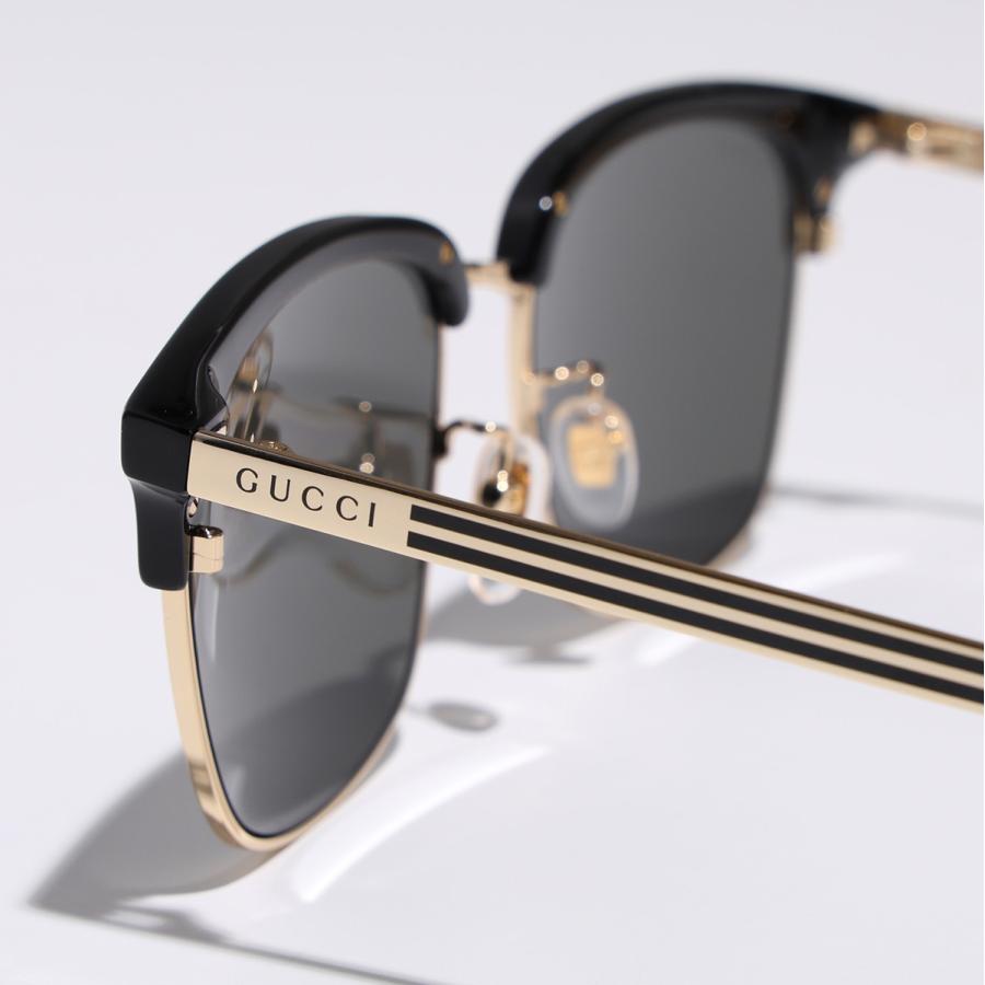 GUCCI（グッチ） サングラス GG0697S メンズ サーモントブロー型 セル