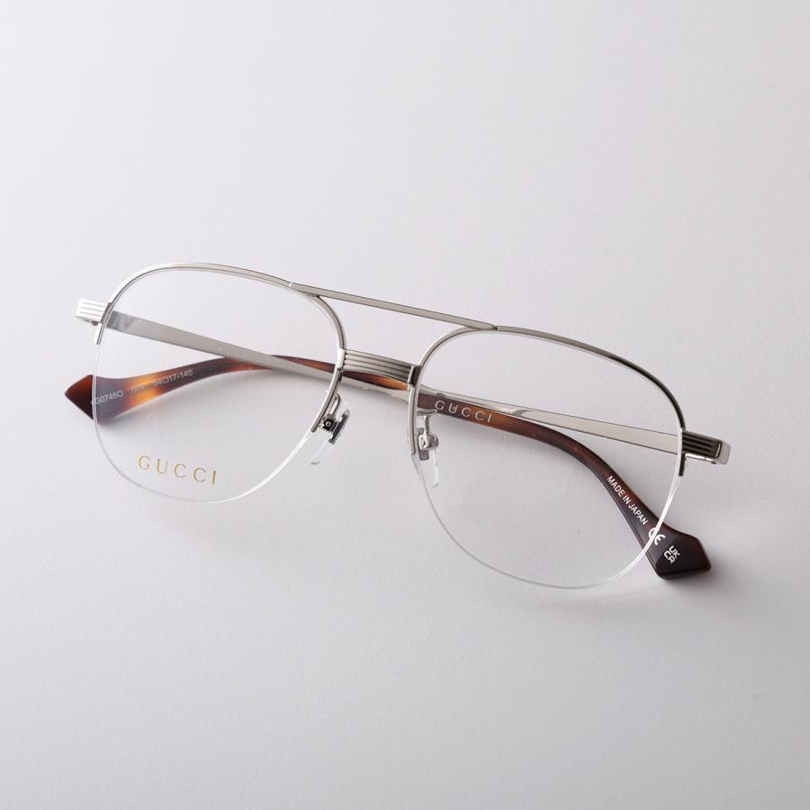 GUCCI（グッチ） メガネ GG0745O メンズ レディース ティアドロップ型