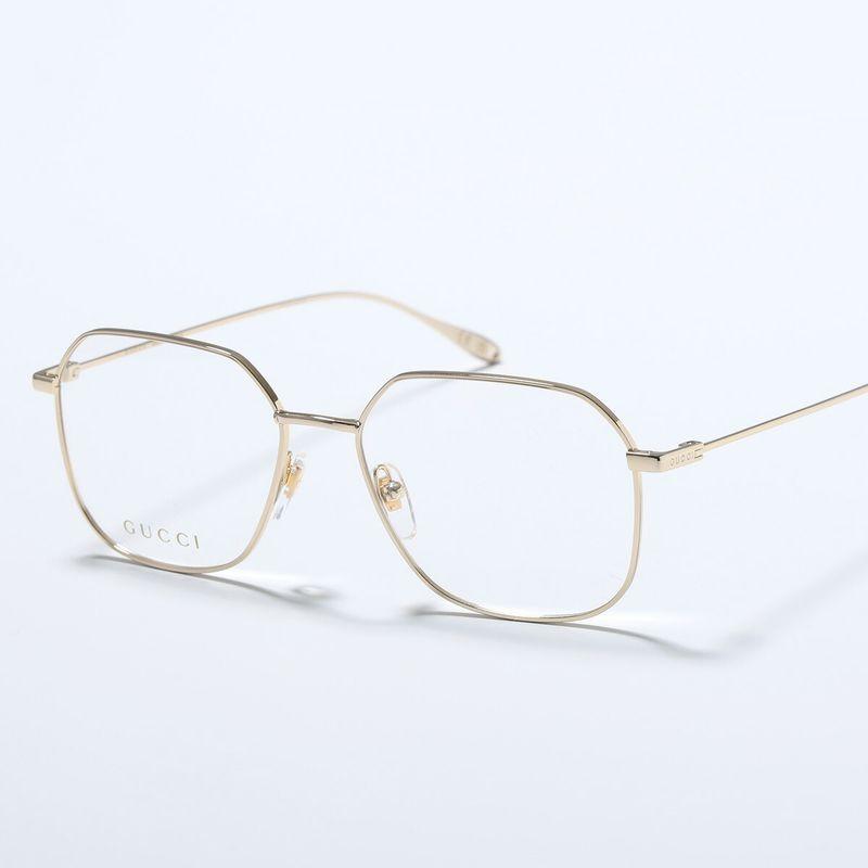 グッチ度ありメガネ【GUCCI】 GUCCI（グッチ） メガネ GG1032O メンズ ティアドロップ型 メタル