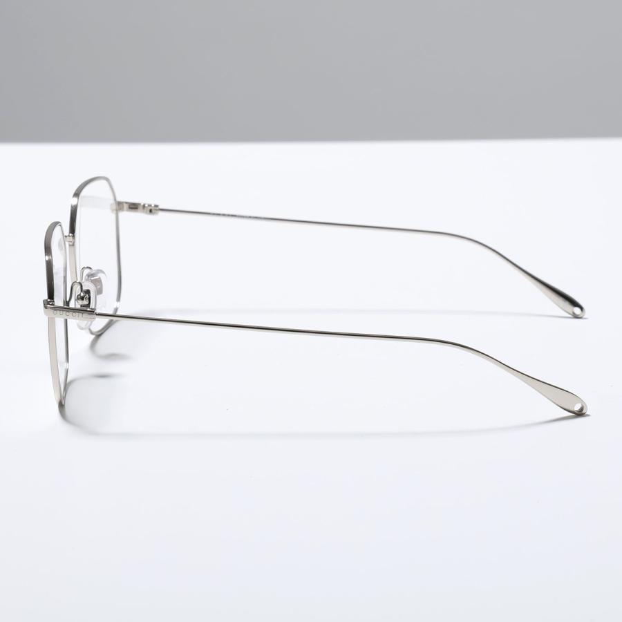 GUCCI（グッチ） メガネ GG1032O メンズ ティアドロップ型 メタル