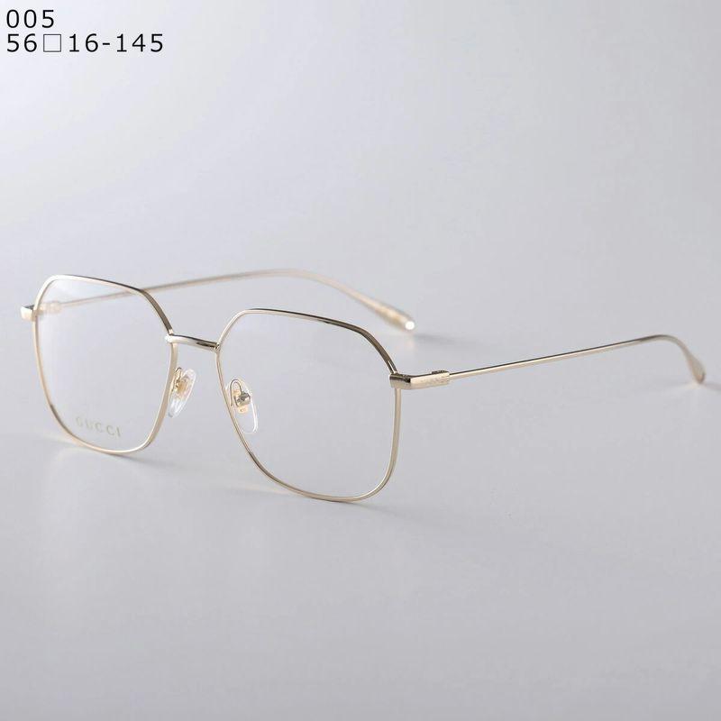 GUCCI（グッチ） メガネ GG1032O メンズ ティアドロップ型 メタル