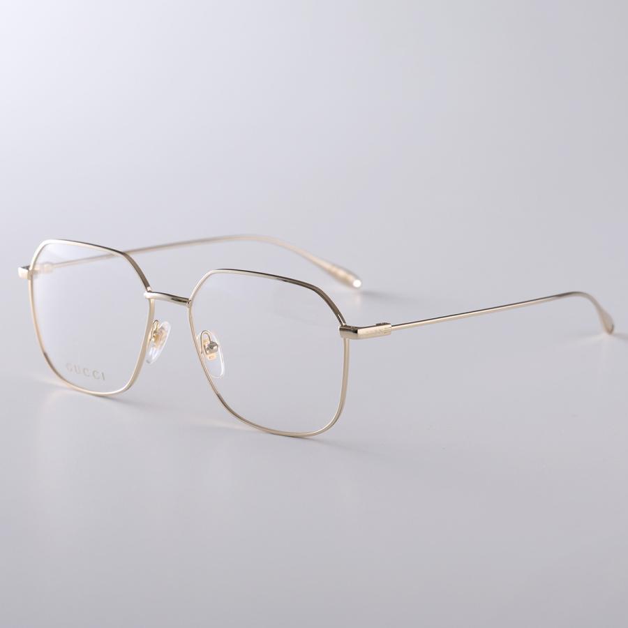 GUCCI（グッチ） メガネ GG1032O メンズ ティアドロップ型 メタル
