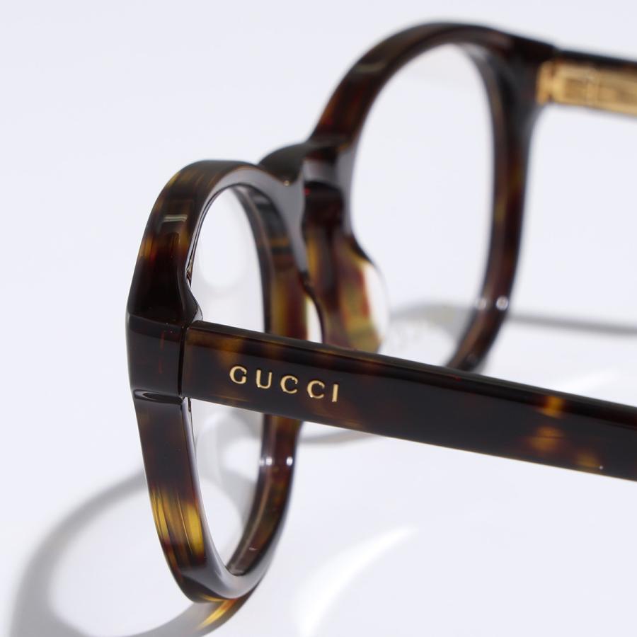 GUCCI（グッチ） メガネ GG1047O メンズ ボストン型 セルフレーム