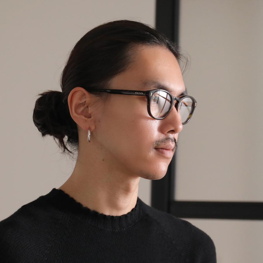 GUCCI（グッチ） メガネ GG1047O メンズ ボストン型 セルフレーム