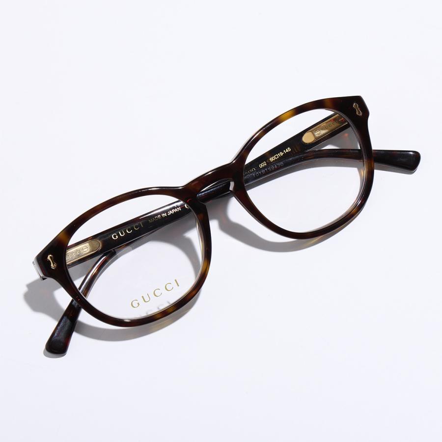 GUCCI（グッチ） メガネ GG1047O メンズ ボストン型 セルフレーム