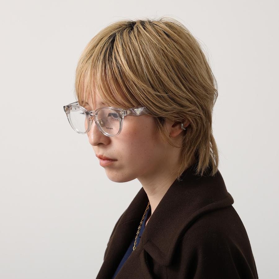 PRADA（プラダ） メガネ VPR B06-D メンズ ウェリントン型 セル