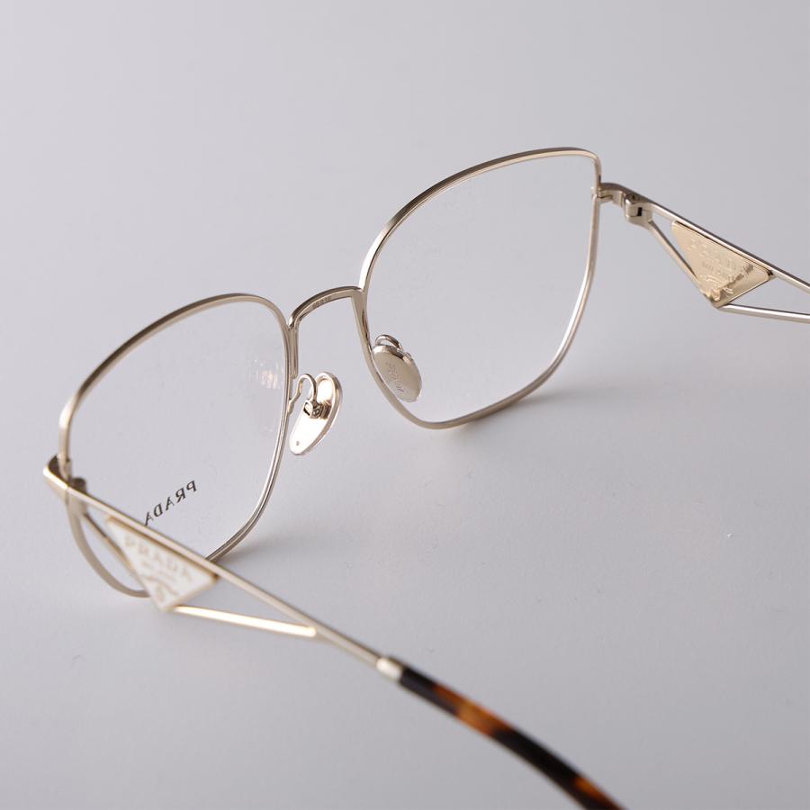 PRADA（プラダ） メガネ VPR A54-D レディース バタフライ型 メタル