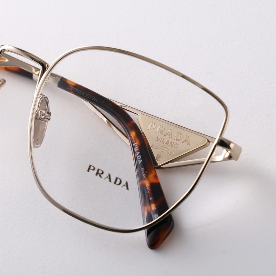 PRADA（プラダ） メガネ VPR A54-D レディース バタフライ型 メタル