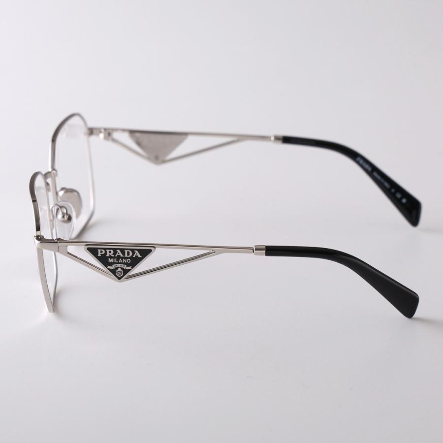 PRADA（プラダ） メガネ VPR A51 メンズ ポリゴン型 メタルフレーム