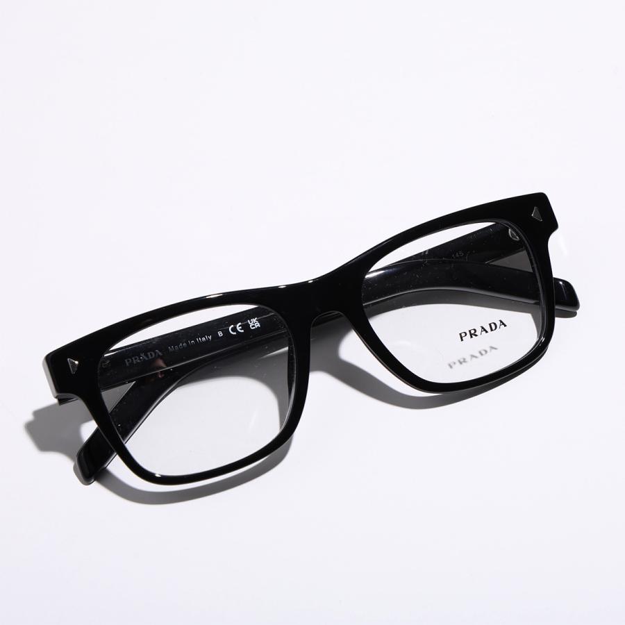 PRADA（プラダ） メガネ VPR A13 メンズ ウェリントン型 セルフレーム